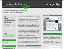 Tablet Screenshot of daleswebdesign.com